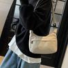 New nylon shoulder bag commuter small square bag lightweight and versatile student messenger bag simple tote bag women's bag