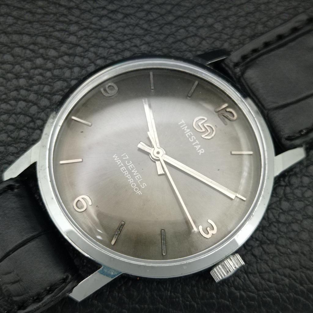 VINTAGE TIMESTAR HAND-WINDING INDIAN MENS REFURBISHED WATCH A709668-1