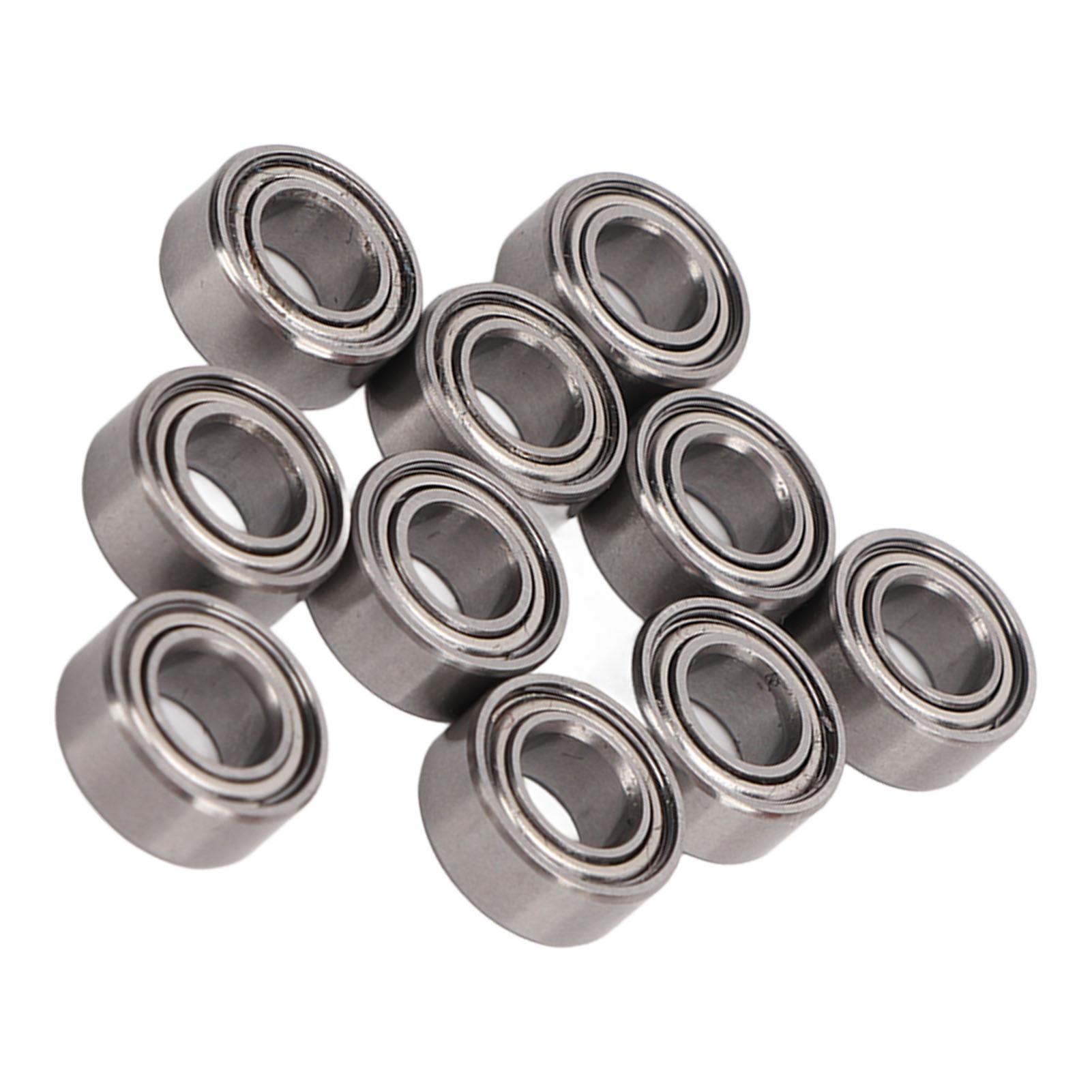 

10Pcs RC Ball Bearing 10x5x4mm Steel Accessory Part Set Kit for ZD Racing 10421 S