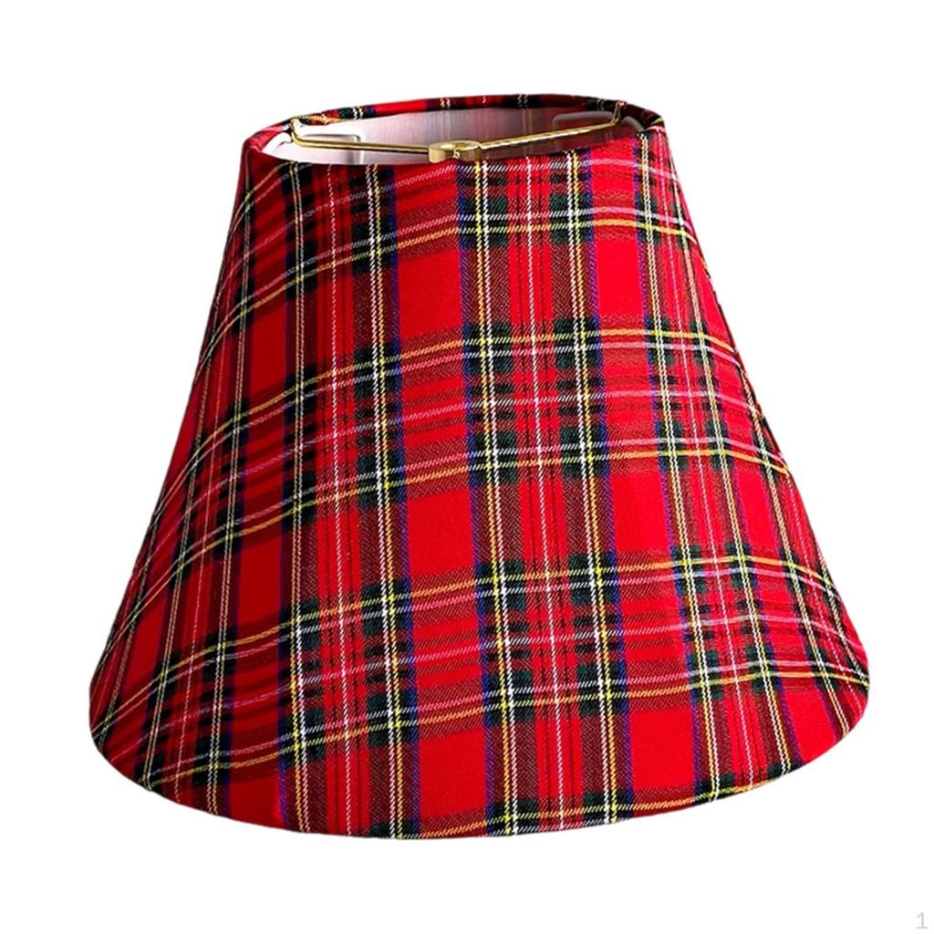 Cloth Table Lamp Shade Cover Decoration Easy Assembly Decorative Rustic Light Lampshade