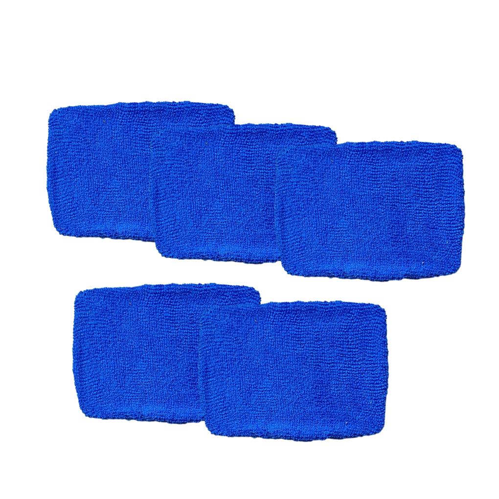 

5 шт. Щетка для чистки окон автомобиля, сменная накладка, инструмент для чистки лобового стекла, салфетка для мытья автомобильных стекол, аксессуары темно-синий