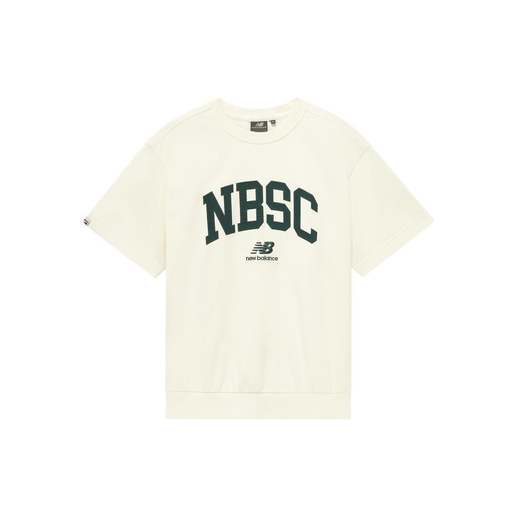 New Balance Ретро Спортивная Коллекция Футболка Мужская Кремовый 5CD25353-IV XL