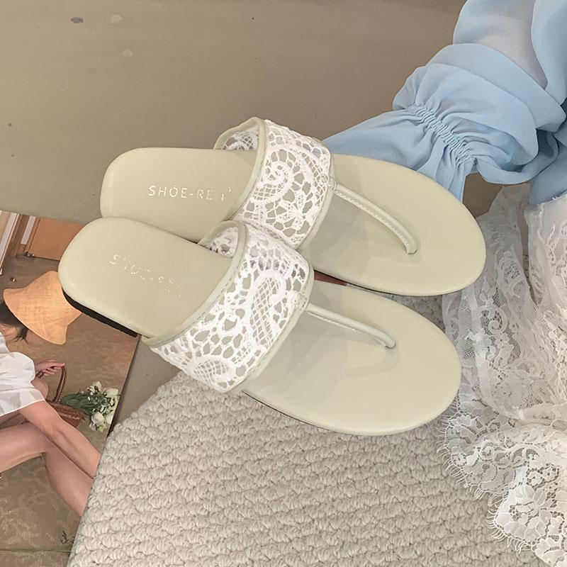 Fashion Summer Beach Slides Fashion Round Toe Women Flats Slippers Shoes Female Flip flops Flats Slippers Sandals Shoes For Ladies