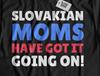 Funny Slovakian Mom T-shirt Tops Tees Unisex Slovakia Mothers Day Gifts
