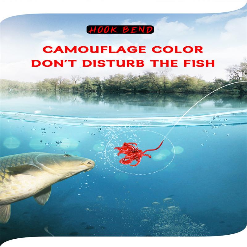 New Invention Size0.5#-10# 12pcs/pack High Carbon Steel Fishing Hook Sharp Barbed Automatic Flip Fishhook for Carp Fishing