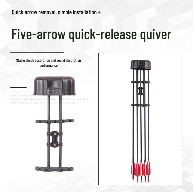 WEZHO Quick-Release 5-Arrow Quiver