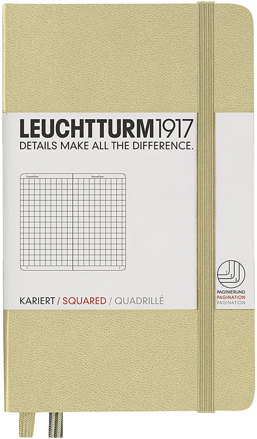 LEUCHTTURM1917 Notebook A6 Dotted Sand 354589