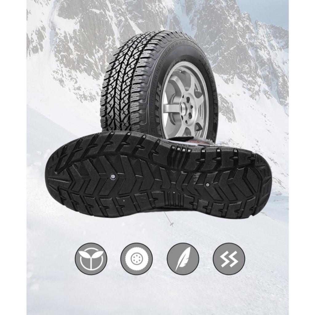 Pantofi pentru bărbați, Pantofi din bumbac, Cizme din bumbac, Grosime de catifea, Cizme pentru bărbați, Pantofi călduroși, Cizme de zăpadă, Cizme scurte