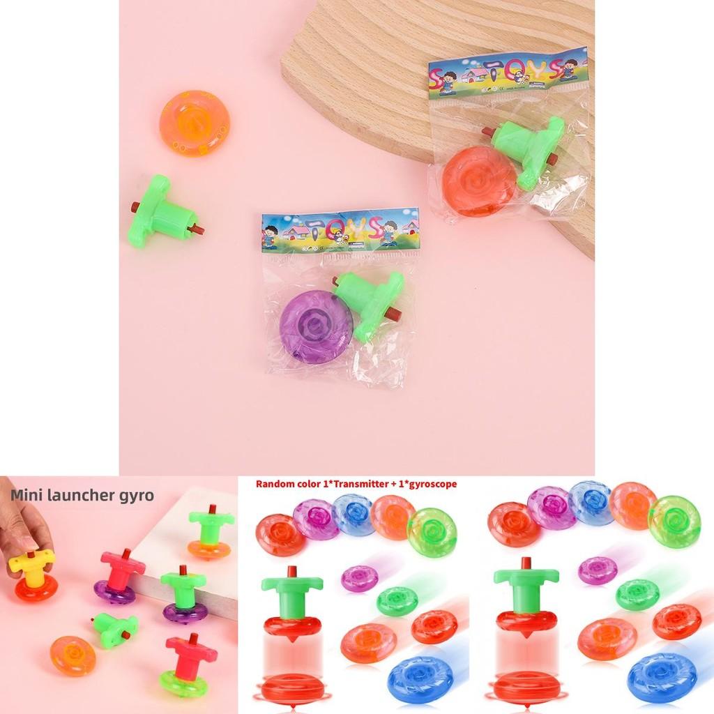 Classic Kids Transmitter Gyroscope Set Toy With Launching Mechanism For Children And Collectors