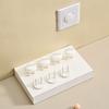Baby Proof Plug Cover 10 Pieces Socket Protector with Concealed Handle for Toddler Safety Electric Shock Prevention