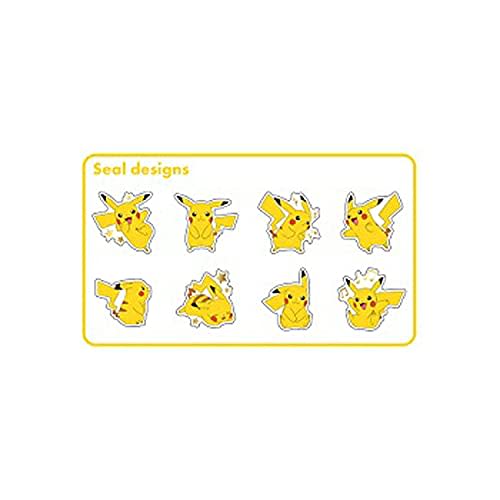 Kamio Japan Pokemon Flake Seals Pikachu 017870