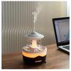 UFO Regentropfen Aroma Diffusor Ätherisches Öl Diffusor mit Fernbedienung 7 bunte Lichter Aroma Diffusor Luftbefeuchter für Zuhause