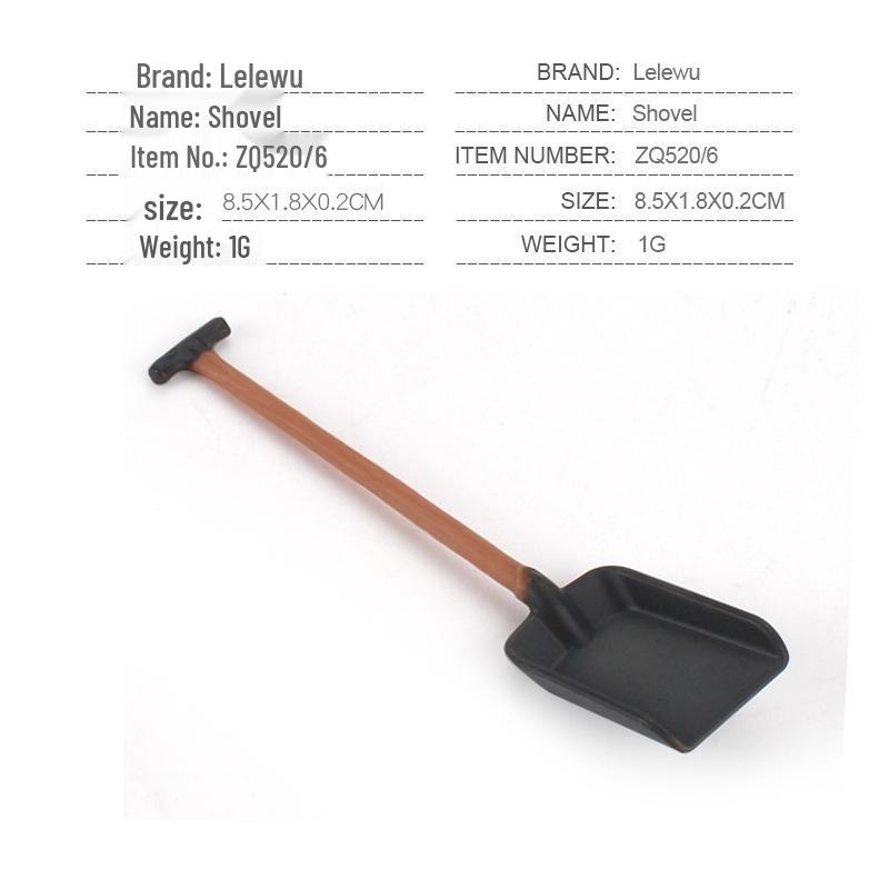 Handmade Farm Tools Set: Forage Fork, Lawn Mower, Brush, Sand Table Accessories