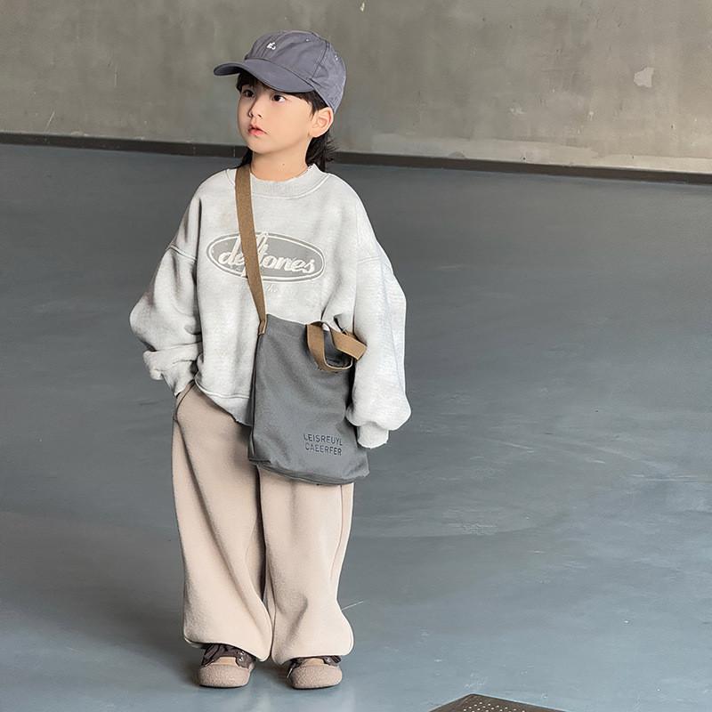 Bag Casual Messenger With Durable Polyester Letter Printing Lining Daily For
