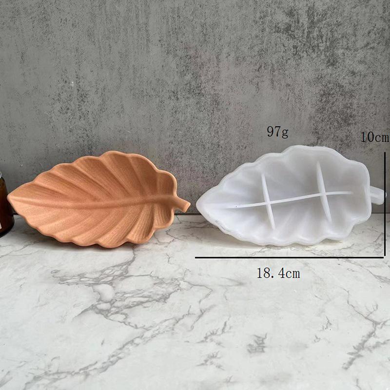 1Pc Ginkgo Leaf Leaves Maple Leaf Silicone Molds Handmade Leaf Tray Mould