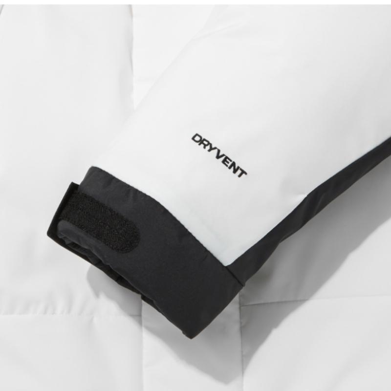 Palton lung matlasat North Face Reverse Season Universal Air Heat cu puf Nc2dn50d