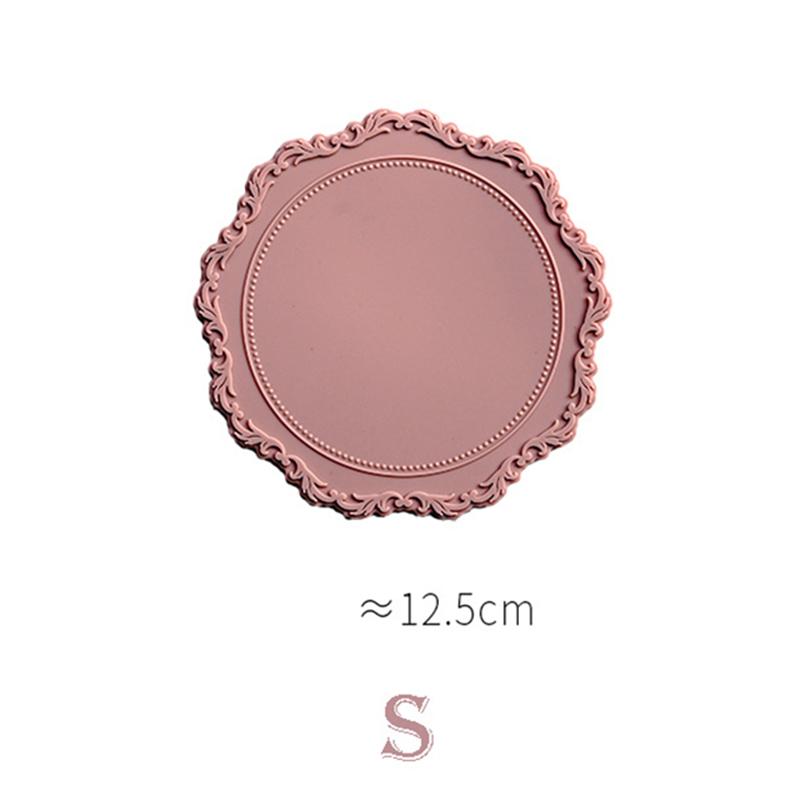 Konco Silicone Placemats for Table Waterproof Non-Slip Tableware Pad Nordic Style Western Tablemat Coaster Decoration Mat