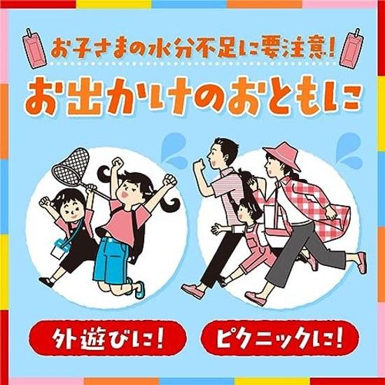 Morinaga Lactic Acid Bacteria Drink Flavor 125ml 24 Bottles Paper Pack Calcium Vitamin Iron Lactulose Beverage Room Temperature Storage Pokémon Milk