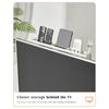 Wall Mounted Remote Control Organizer Box Space Saving TV Countertop Sorting Rack for Living Room Bedroom Hotel Room Use