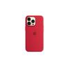 (Red)  Silicone Case with MagSafe for iPhone 13