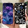 For Huawei Nova 8 Case Cute Painted Cover Soft Silicone Case For Huawei Nova 8 8i 8E Back Cover TPU Fundas Shockproof Bumper
