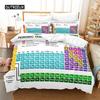 Chemical Element Bedding Set Duvet Cover Set 3d Bedding Digital Printing Bed Linen Queen Size Bedding Set Fashion Design