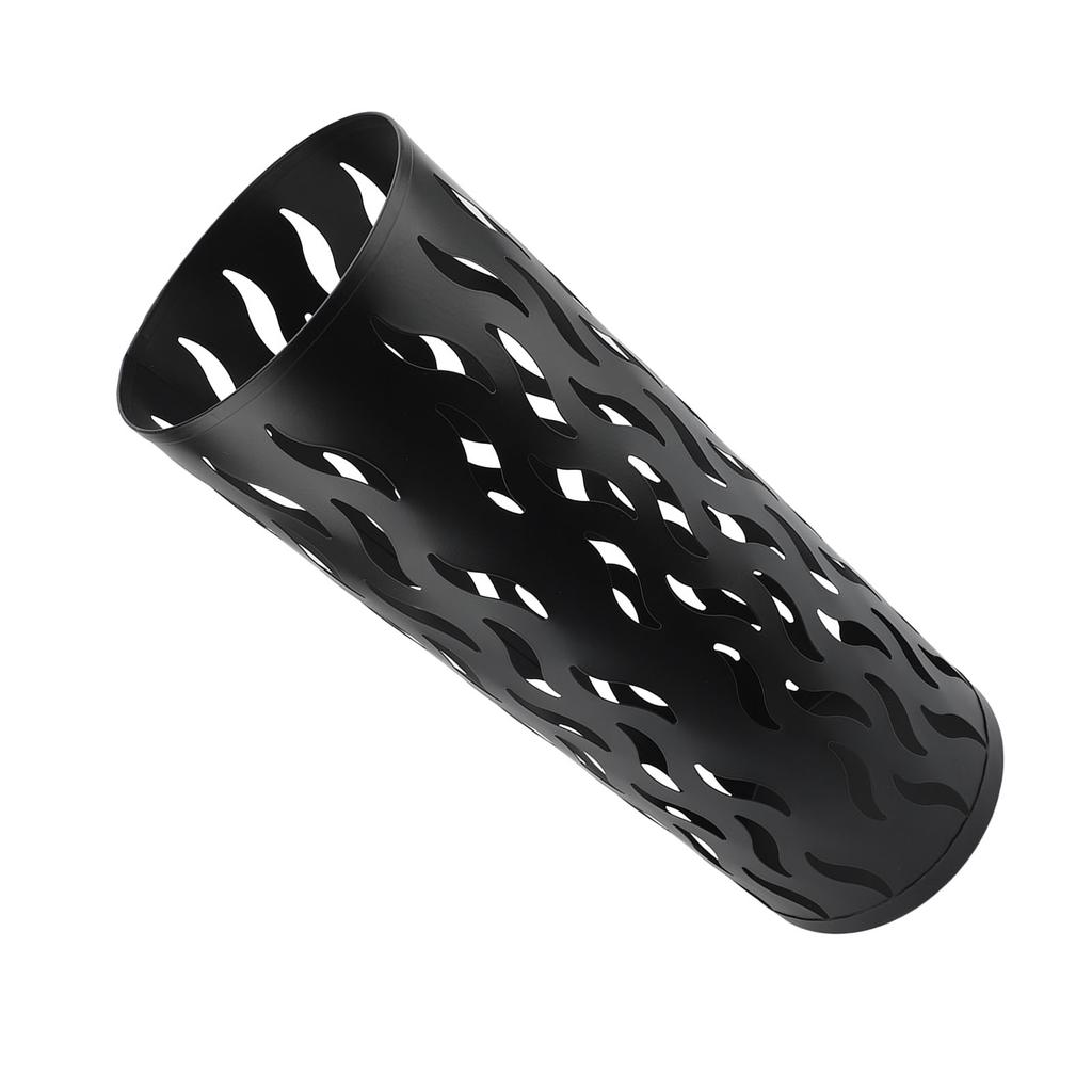 Metal Umbrella Holder Bin Stand Round Storage Rack Basket Freestanding   for   Hotel Entryway S