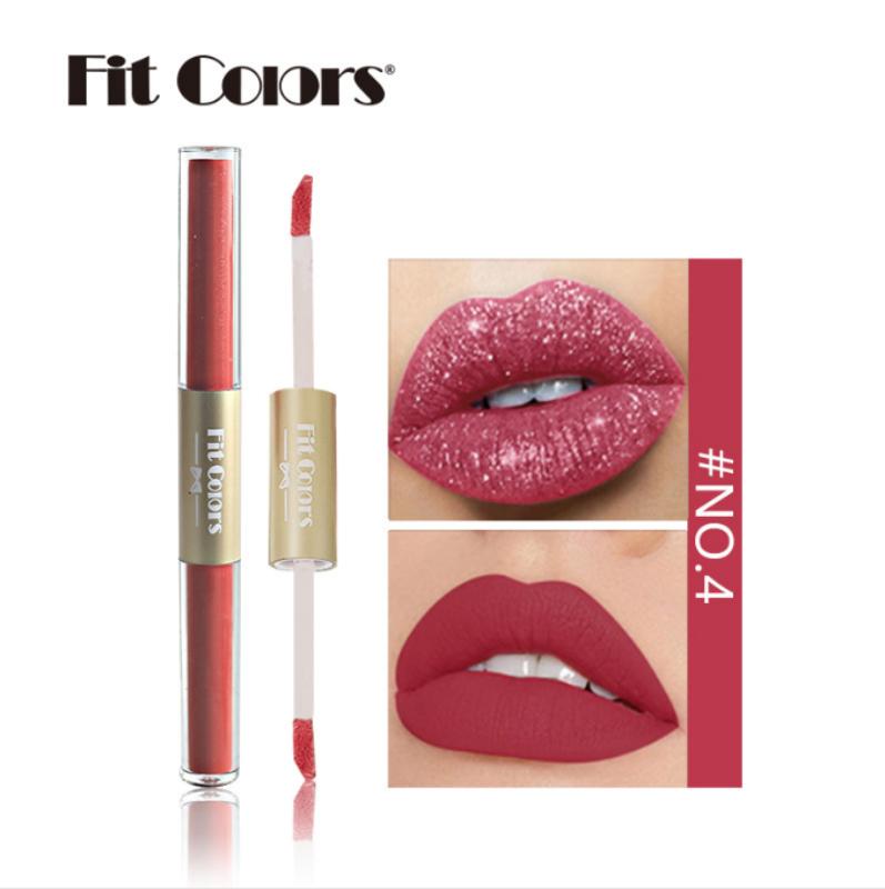 Třpytivá rtěnka Waterproof Liquid Lip Glaze Oil Shimmer Lipstick Makeup Jelly Lip Gloss Lesklý lesk na rty Rtěnka Matte Lip Glaze