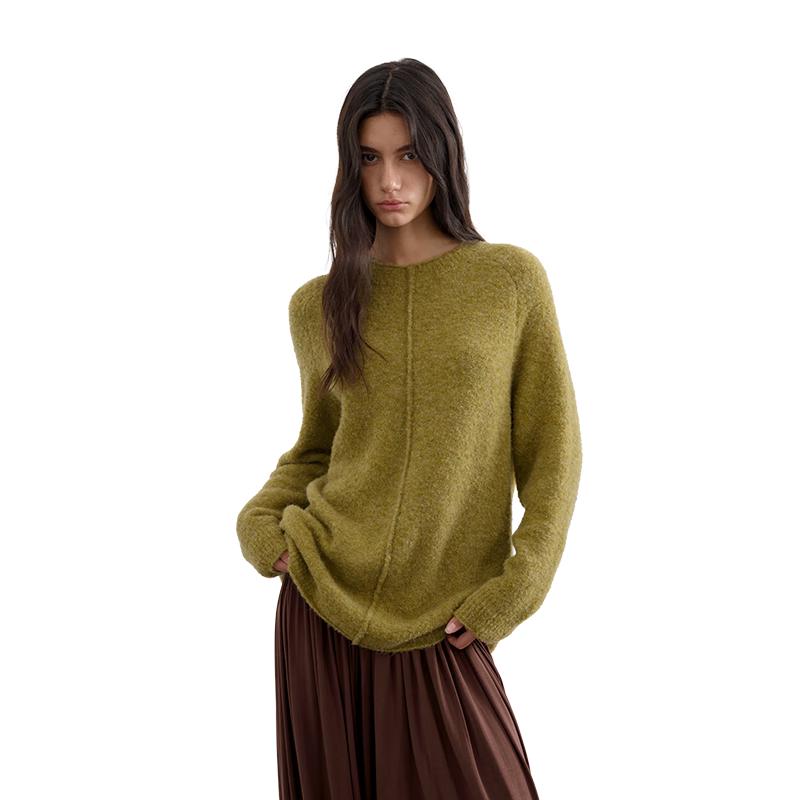 

GREEN BELT Women s Urban Traveler Loose Fit Pullover Sweater S
