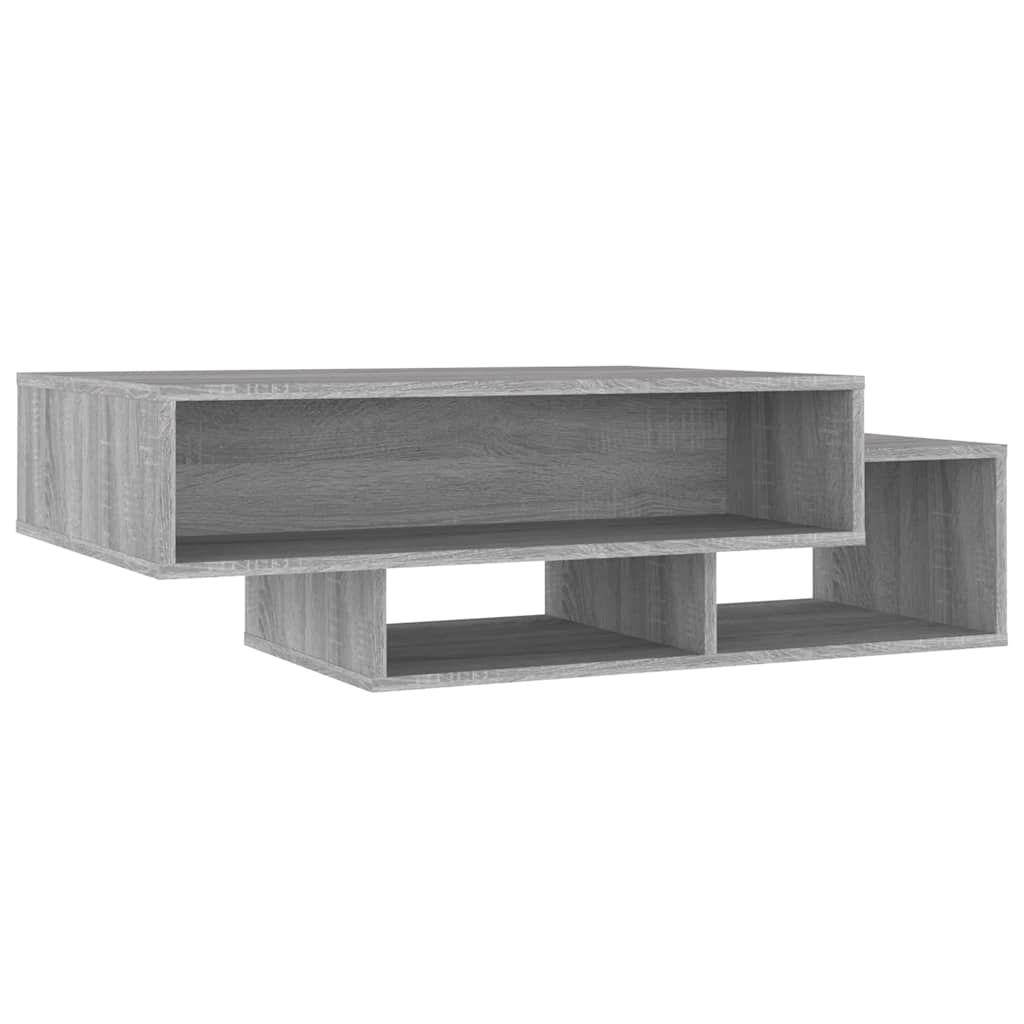 Coffee Table Gray Sonoma 105 x 55 x 32 cm Engineered Wood