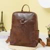 PU Soft Leather Large Capacity Commuting Women's Backpack