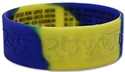 ONE OK ROCK 2015 "35xxxv" JAPAN TOUR Official Merchandise Rubber Band "Blue x Yellow