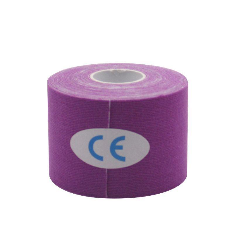 Pre-cut Elastic Muscle & Kinesiology Tape for Lifting, Sports, and Fitness - Includes Knee Pads for Basketball