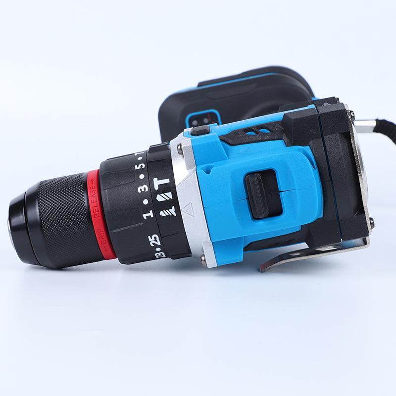 High-Power Brushless Lithium Battery Hand Drill: Compact, Impactful, Electric Tool for Household Use