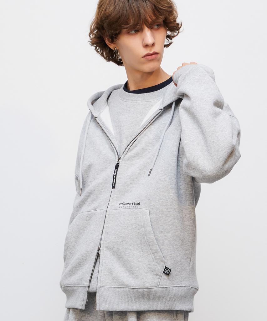 Kulte Aurora Reflective Zip-Up Hoodie M.Grey