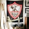 Zamalek SC Wall Tapestry Aesthetic Wall Hanging Printed Fabric Blanket Decorative Tapestries for Bedroom Living Room Home Decor