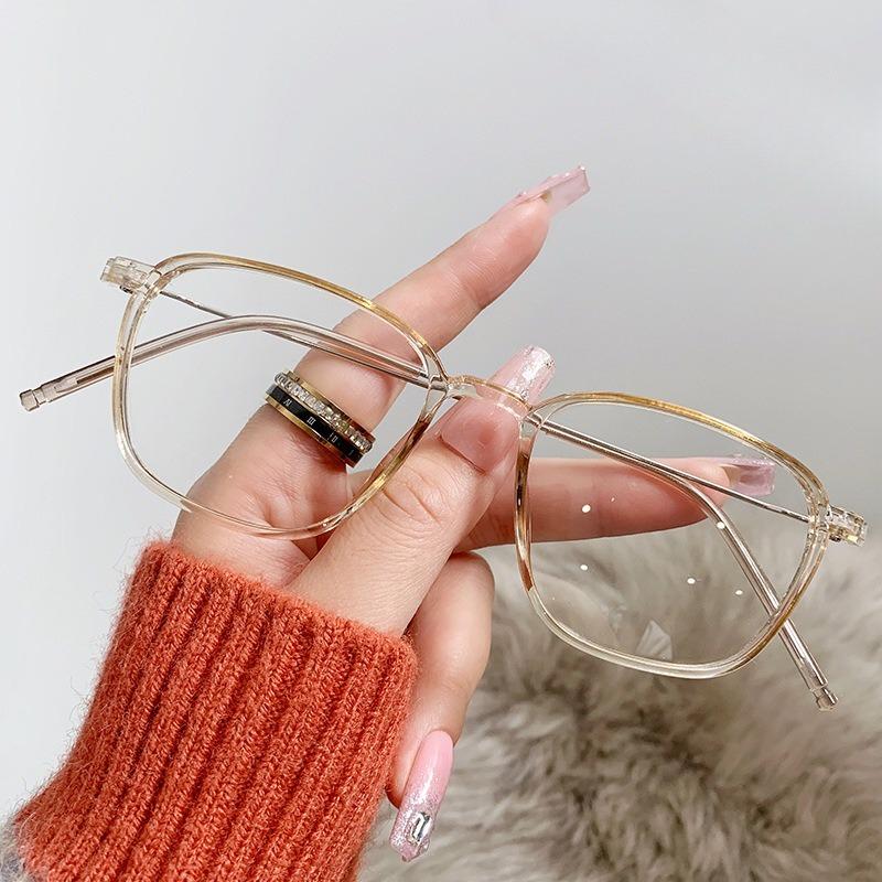 Computer Eye Glasses Metal Frame Anti Radiation Glasses Pochromic Eyeglasses Replaceable Lens Unisex