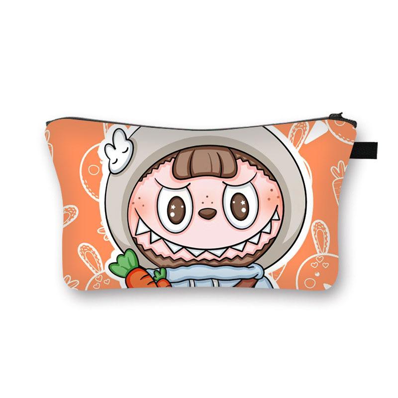 Cosmetic Bag for Girls, Large Capacity, Cute Storage, Toilet Bag, Portable Clutch Bag.