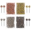 Sewing Pins with Coloured Head, 500Pcs Ball Head Pins Sewing Pins for Wedding DIY Dressmaking Craft Sewing Bouquet Pins