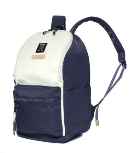 Mozu A4 26 x 35 x 14cm Backpack, Size, Daypack, ZZNL-06, Navy, (W) (H) (D)