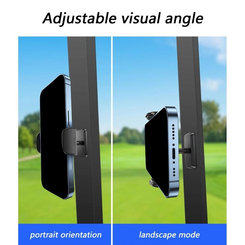 360 Degree Rotating Magnetic Base Phone Mount Bracket for Metal Surfaces Universal Stand Holder for Most Mobile Phone