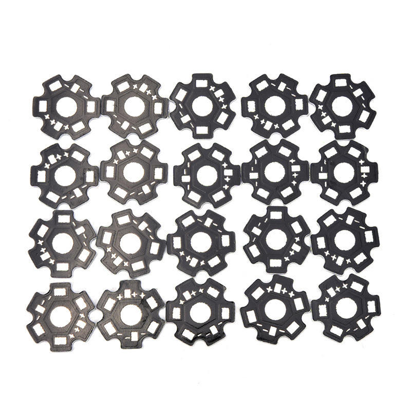 20Pcs/100Pcs/Lot Led Heat Sink Led Aluminium Base Plate Led Beads Radiator Use