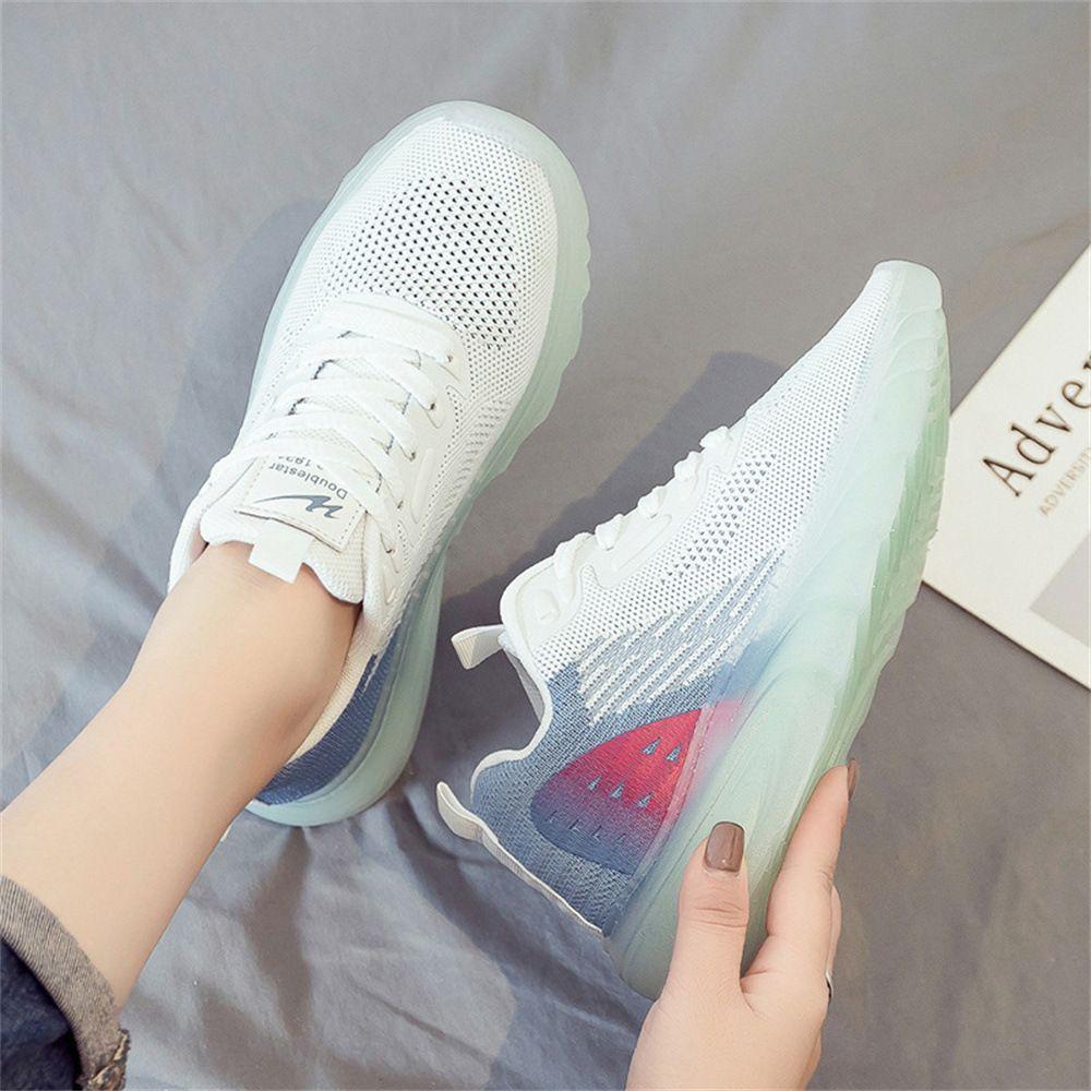 Women's Mesh Breathable Shoes Deals Flat Summer Ladies Footwear Cheap Designer Luxury Daily Routine Light Aesthetic Korean 39
