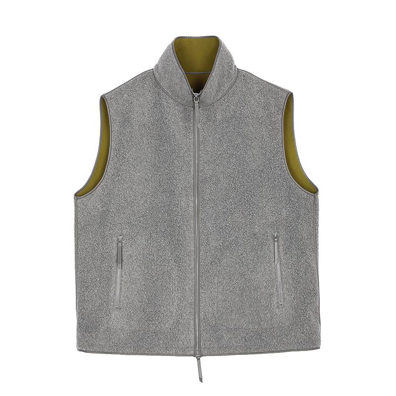Women's Loose Fit Stand-Collar Sleeveless Vest