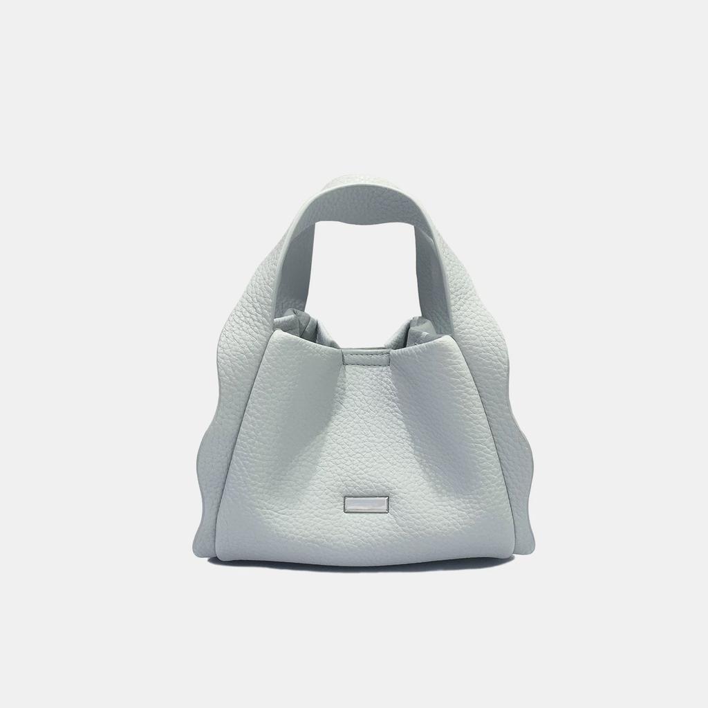 Spring Fashion Blue Portable Vegetable Basket Bag Women's New Niche Small Bag Versatile Messenger Bag