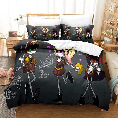 Juego de Cama Murder Drones Individual Twin Completo Queen King Size Juego de Cama Aldulto Niño Dormitorio Funda Nórdica Juegos Estampado 3D Anime