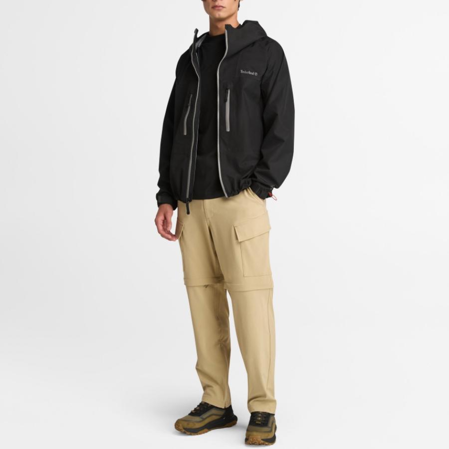 Timberland Comfortable Cotton Short Sleeve Outdoor Casual Breathable T-Shirt Men Tops Black A6A8B001