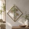 Vase Wall Mounted Planter Iron Art Wall Decoration Hydroponic Plant Holder  Home Decor