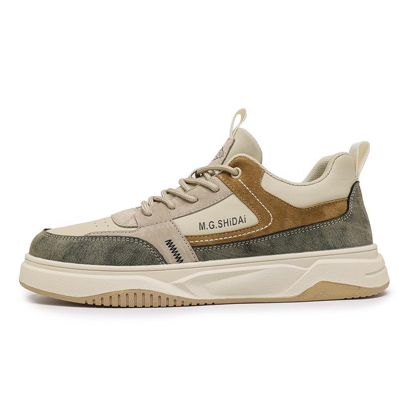 Men's shoes new breathable men's shoes men's wear-resistant versatile sports and leisure board shoes student party shoes
