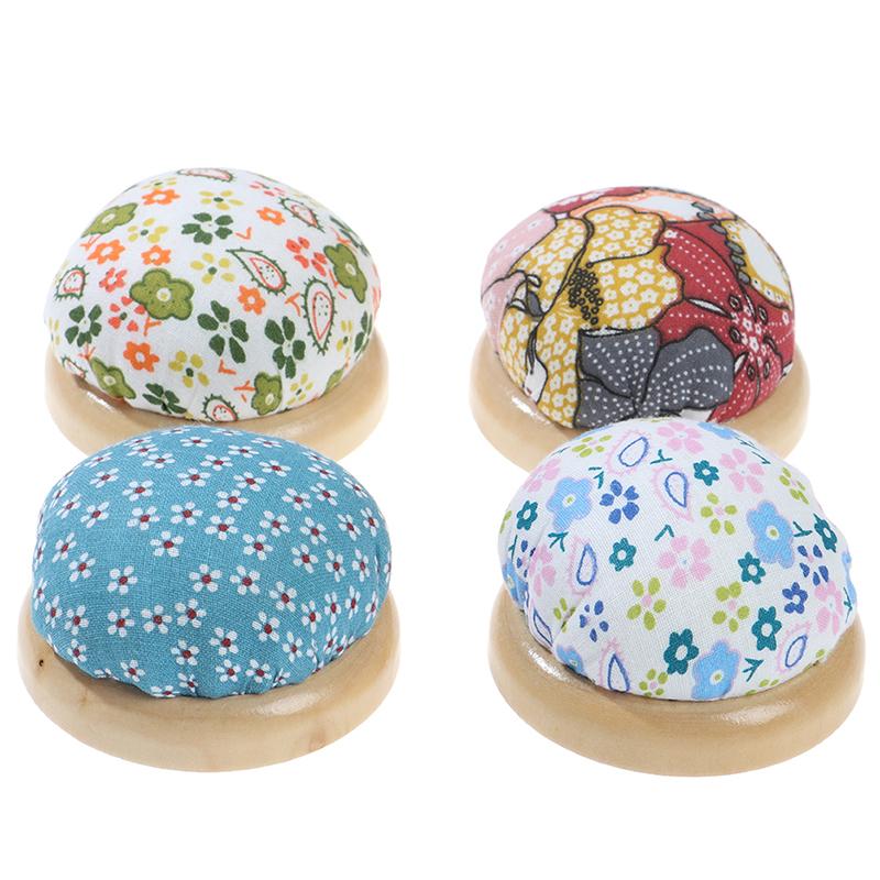 1Pc Ball Shaped Craft Needle Pin Cushion Holder Sewing Household Sewing Supplies